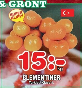 Nya Pulsen Clementiner erbjuda