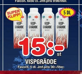 Nya Pulsen Vispgrädde erbjuda