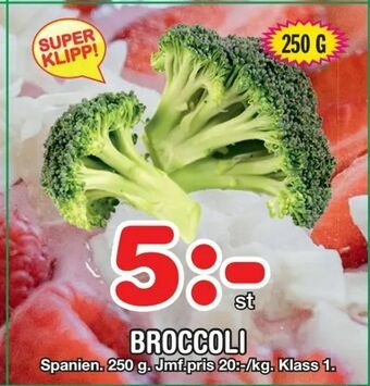 Nya Pulsen Broccoli erbjuda