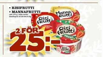 Nya Pulsen risifrutti • mannafrutti erbjuda