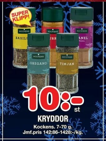 Nya Pulsen Kryddor erbjuda