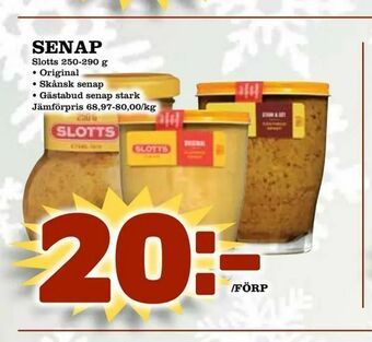 Nya Pulsen Senap erbjuda