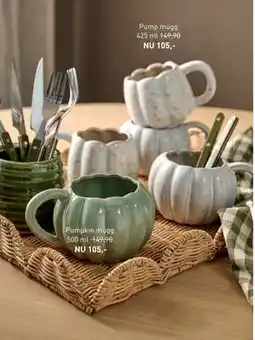 Hemtex Pumpkin mugg, SEK 105 erbjuda