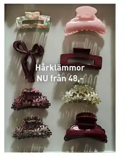 Hemtex Hårklämmor erbjuda