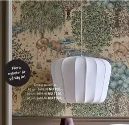 Hemtex Embla taklampa erbjuda