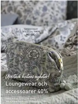 Hemtex Sara necessär 15 x 25 cm, SEK 120 erbjuda