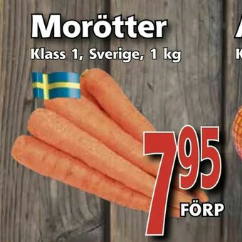 Supergrossen Morötter erbjuda