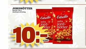 Supergrossen Jordnötter erbjuda
