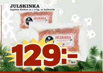 Supergrossen Julskinka erbjuda