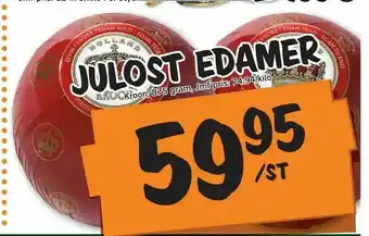 Julost edamer