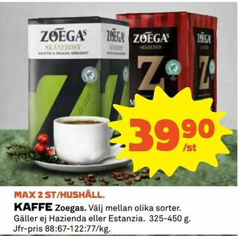 Coop Daglivs Kaffe erbjuda