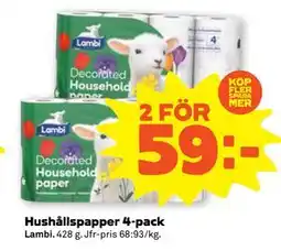 Stora Coop Hushållspapper 4-pack, SEK 59 erbjuda