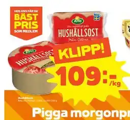 Stora Coop Hushållsost, SEK 109 erbjuda