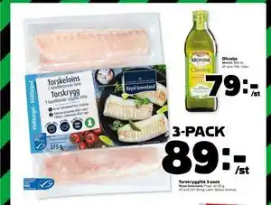 Stora Coop Torskryggfilé 3-pack, SEK 89 erbjuda