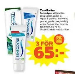 Stora Coop Tandkräm, SEK 65 erbjuda