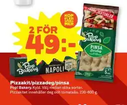 Stora Coop Pizzakit/pizzadeg/pinsa, SEK 49 erbjuda