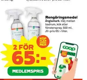 Stora Coop Rengöringsmedel, Medlemspris erbjuda