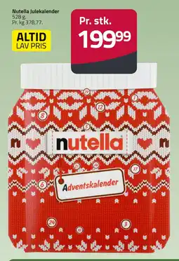 Fleggaard Nutella Julekalender erbjuda
