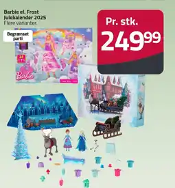 Fleggaard Barbie el. Frost Julekalender 2025 erbjuda