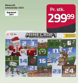 Fleggaard Minecraft Julekalender 2025 erbjuda