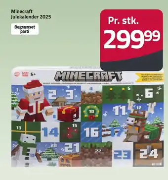 Fleggaard Minecraft Julekalender 2025 erbjuda