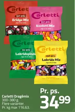 Fleggaard Carletti Dragémix erbjuda