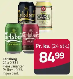 Fleggaard Carlsberg erbjuda
