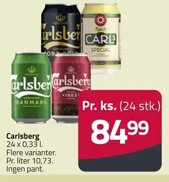 Fleggaard Carlsberg erbjuda