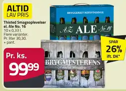 Fleggaard Thisted Smagsoplevelser el. Ale No. 16 erbjuda