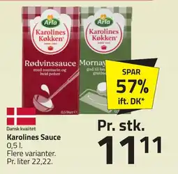 Fleggaard Arla Karolines Køkken erbjuda