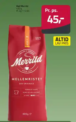 Fleggaard Rød Merrild erbjuda