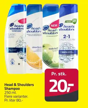 Fleggaard Head & Shoulders Shampoo erbjuda