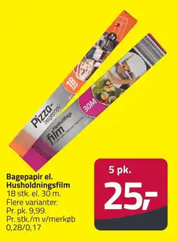 Fleggaard Bagepapir el. Husholdningsfilm erbjuda