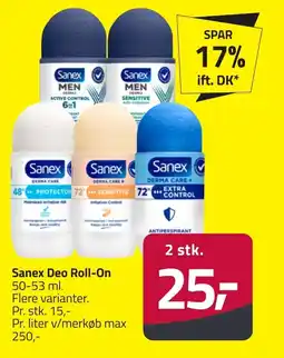 Fleggaard Sanex Deo Roll-On erbjuda