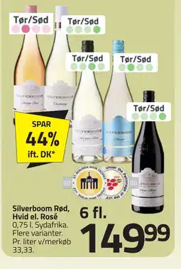 Fleggaard Silverboom Rød, Hvid el. Rosé erbjuda