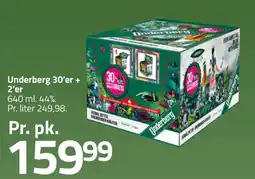 Fleggaard Underberg 30'er + 2'er erbjuda