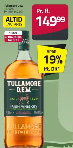 Fleggaard Tullamore Dew erbjuda