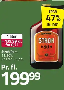 Fleggaard Stroh Rom erbjuda