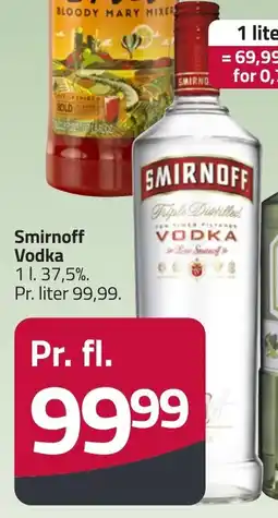 Fleggaard Smirnoff Vodka erbjuda