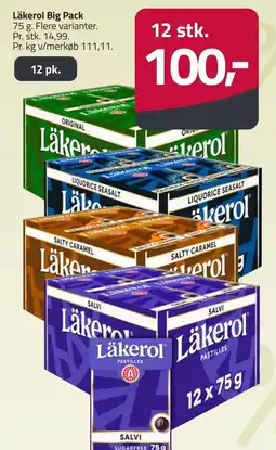 Fleggaard Läkerol Big Pack erbjuda