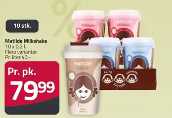 Fleggaard Matilde Milkshake erbjuda
