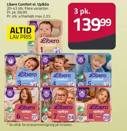 Fleggaard Libero Comfort el. Up&Go erbjuda