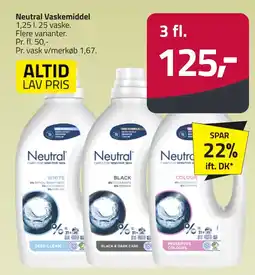 Fleggaard Neutral Vaskemiddel erbjuda