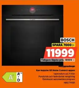Power BOSCH Imbyggnadsugn erbjuda
