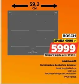 Power BOSCH Induktionshäll erbjuda