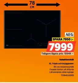 Power AEG Induktionshäll erbjuda