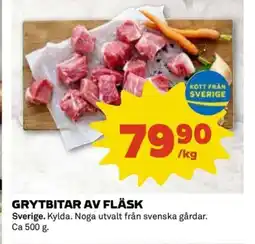 Coop Grytbitar av fläsk erbjuda