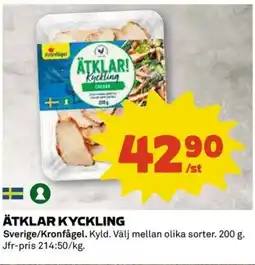 Coop Ätklar kyckling erbjuda