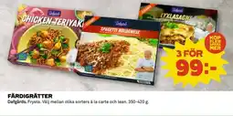 Coop DAFGÅRDS Färdigrätter erbjuda