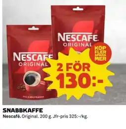 Coop NESCAFÉ Snabbkaffe erbjuda